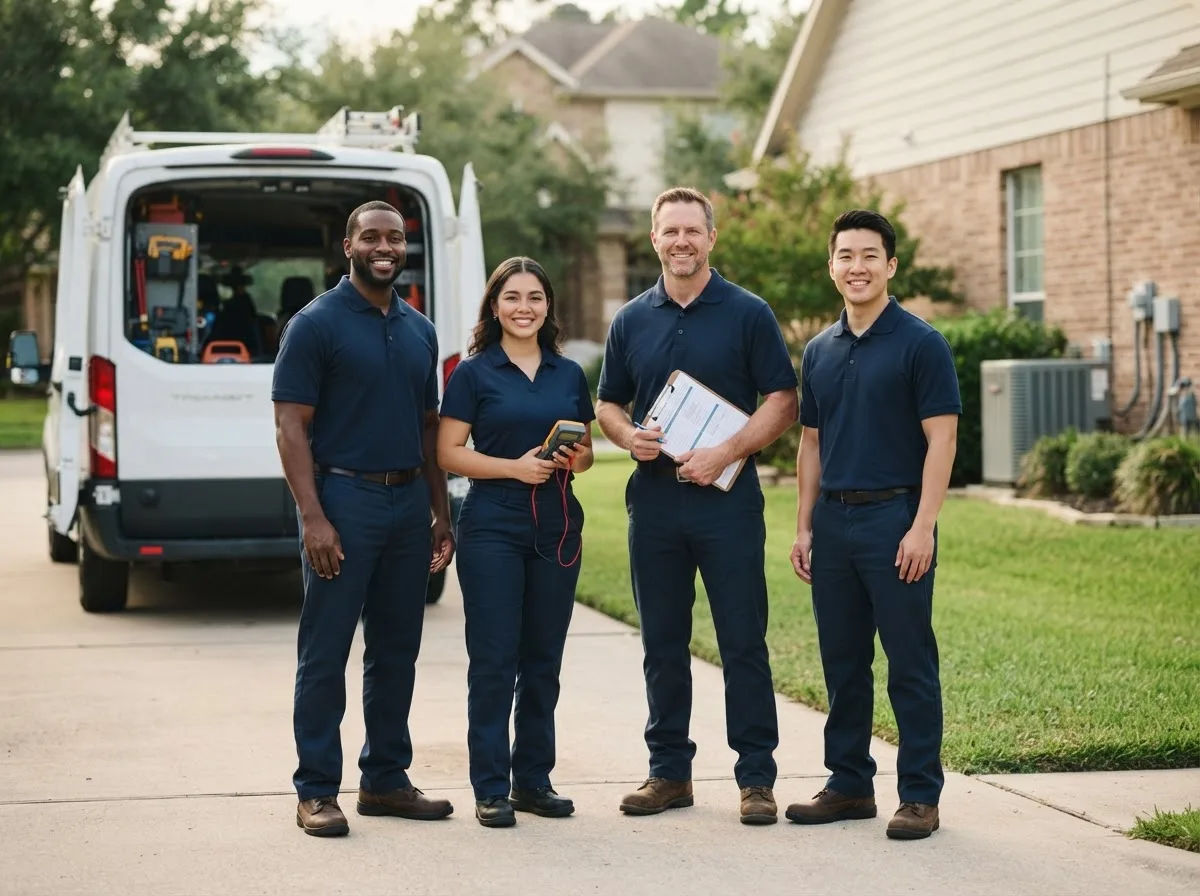 Certified HVAC technician near Lewisville, TX